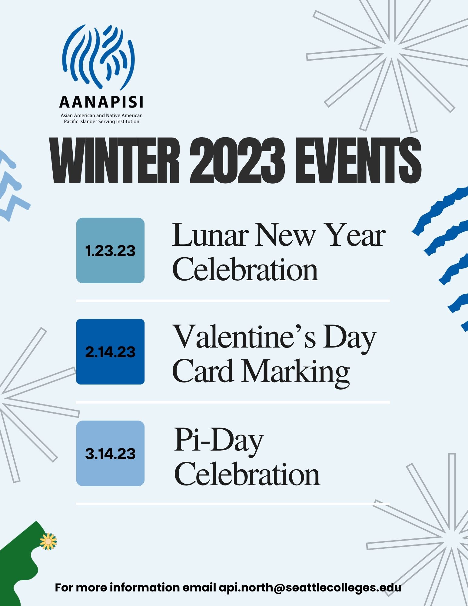 Winter 2023 Events