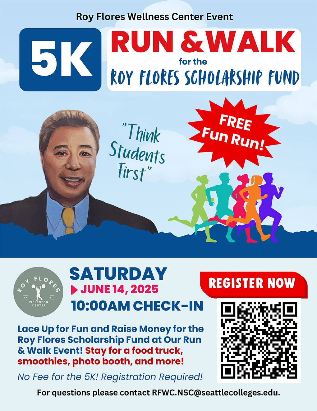 5k run and walk poster