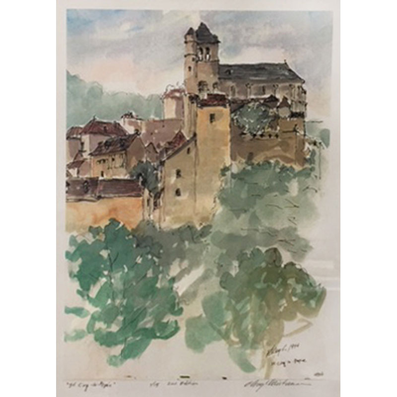 Elroy	Christansen	St. Criq-le-Pepie	Offset Print 