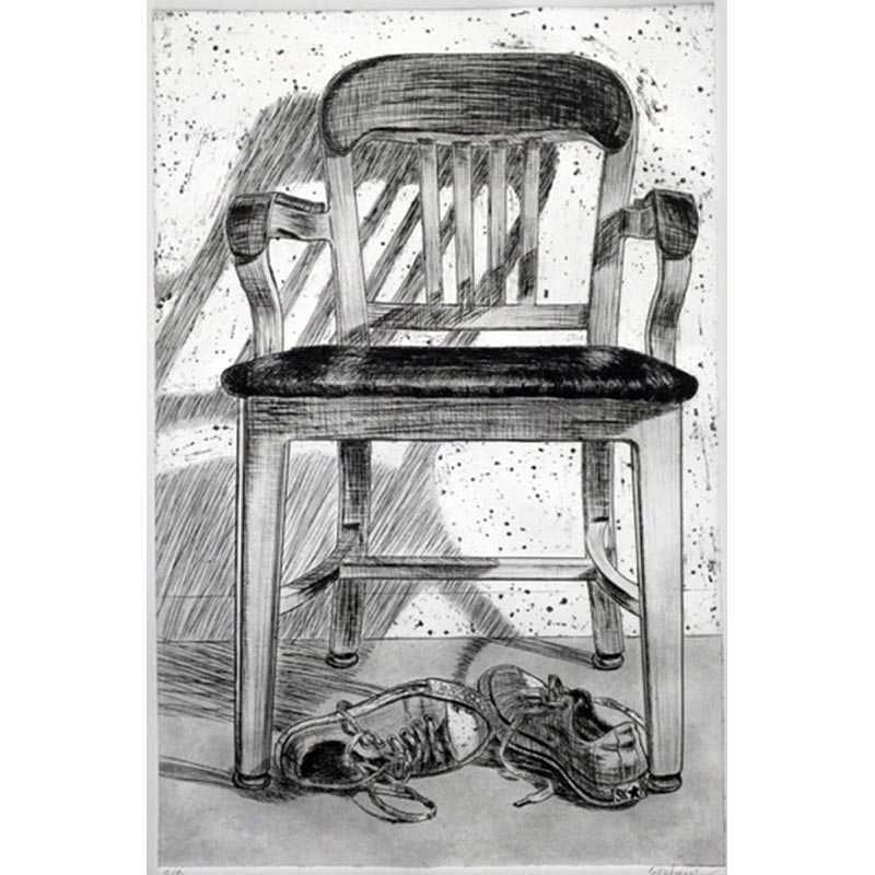 Sharon	Hanley	All Stars	Intaglio 	23 3/4 " x 15 1/2" image, 30" x 22" paper	2014