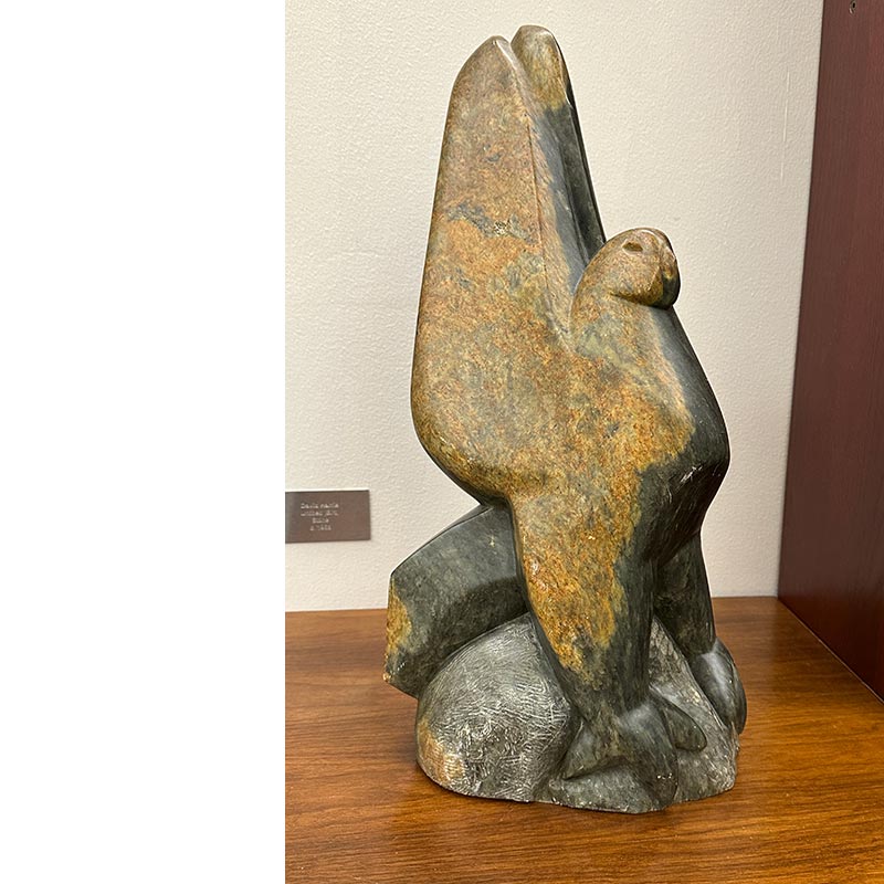 David	Harris	Untitled (Bird)	Stone 		c. 1968	Reception Area of President's Office