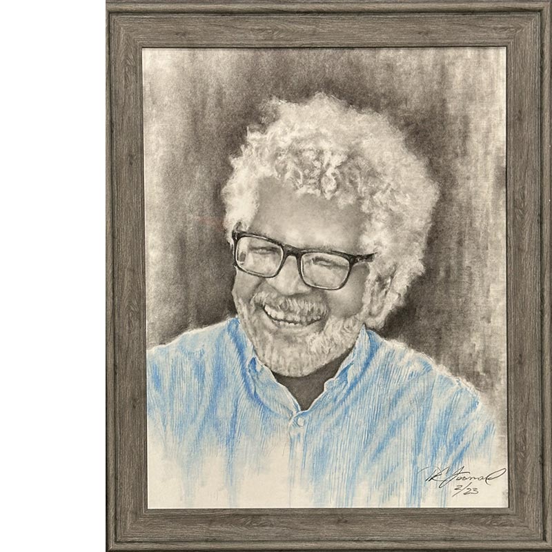 Donald	Leonard	Mr. Woods	Charcoal and Colored Pencil on Paper	24" x 18"	2023