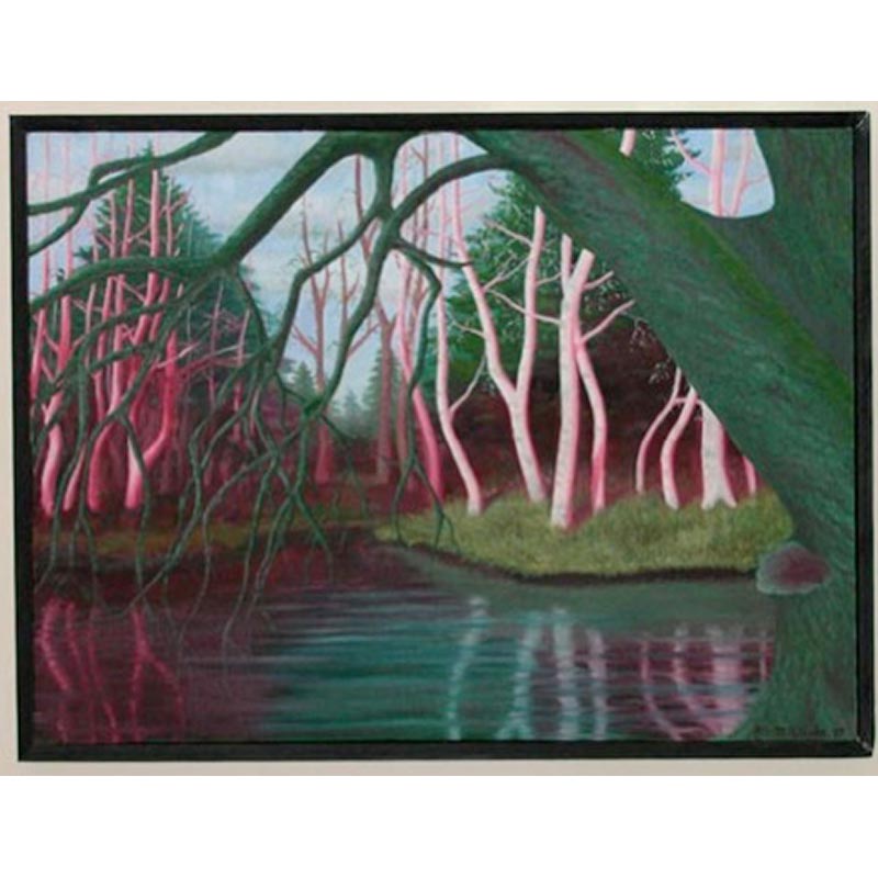 Michael	Wanke	Greenlake Scene	Oil on Canvas	24" x 36"	1997