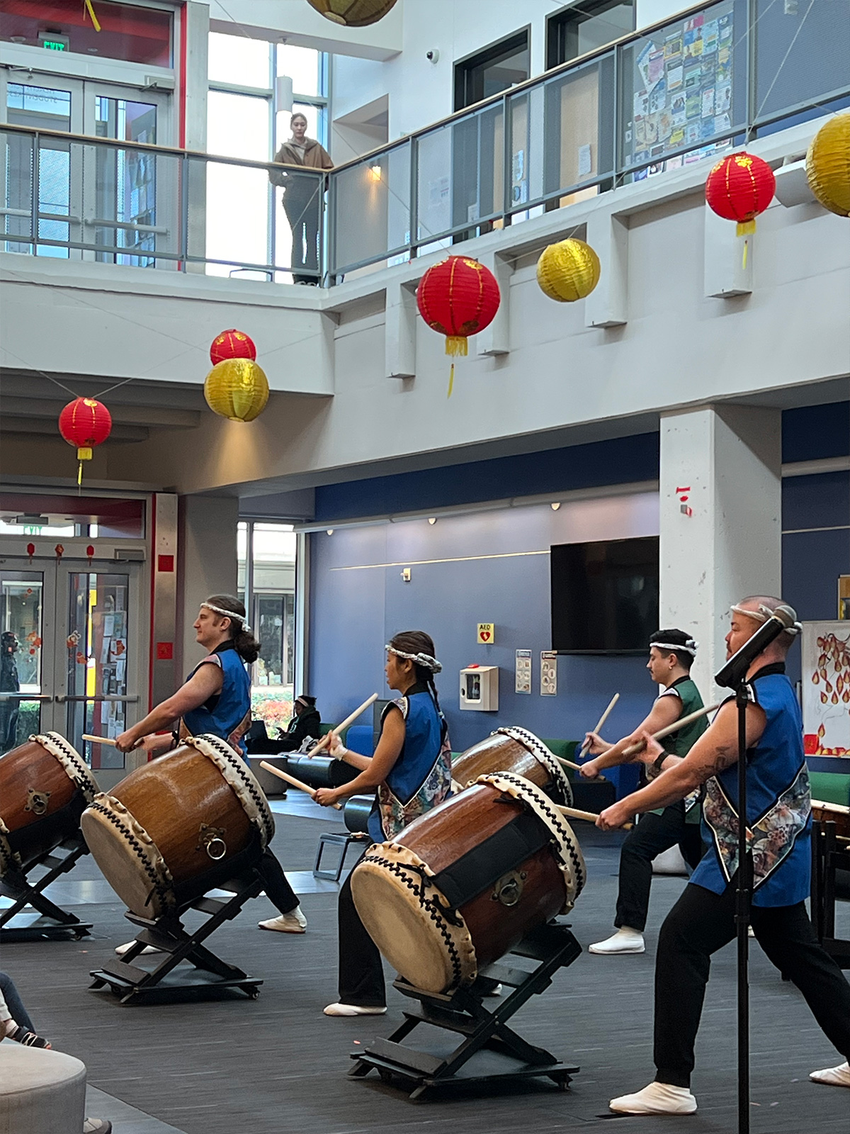 Day of Remembrance drummers