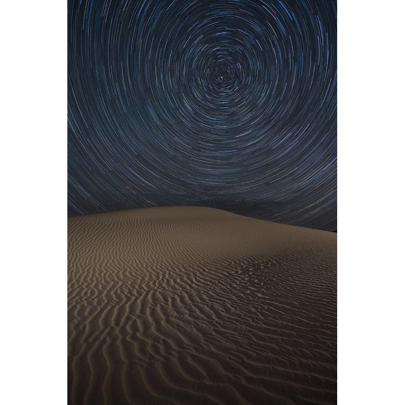 Steve	Hill	North Star Circle, Mesquite Flat Sand Dunes, Death Valley NP	Digital Print on Aluminum	36" x 24"	2019